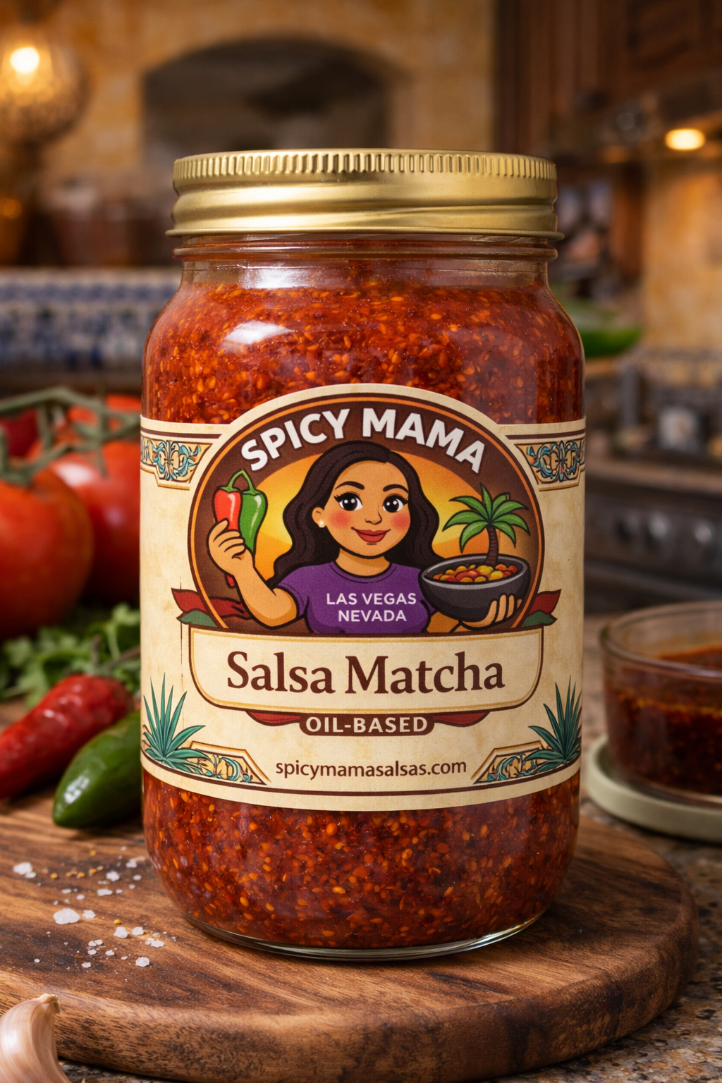 SALSA MATCHA - Mason Jar