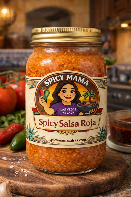 SPICY SALSA ROJA - Mason Jar