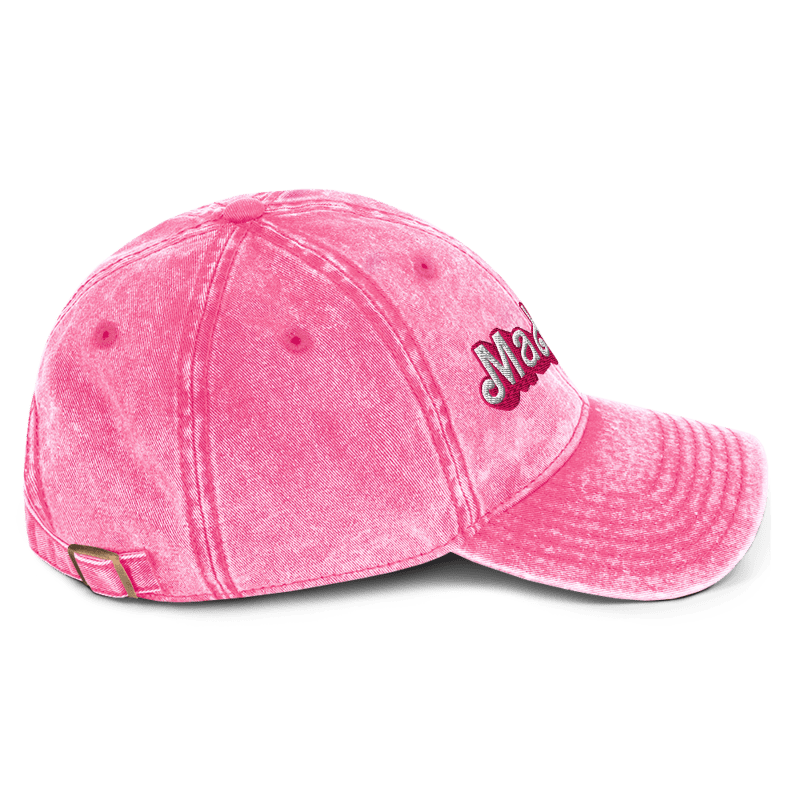 Custom Vintage Cap with your own name