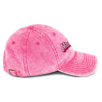 Custom Vintage Cap with your own name