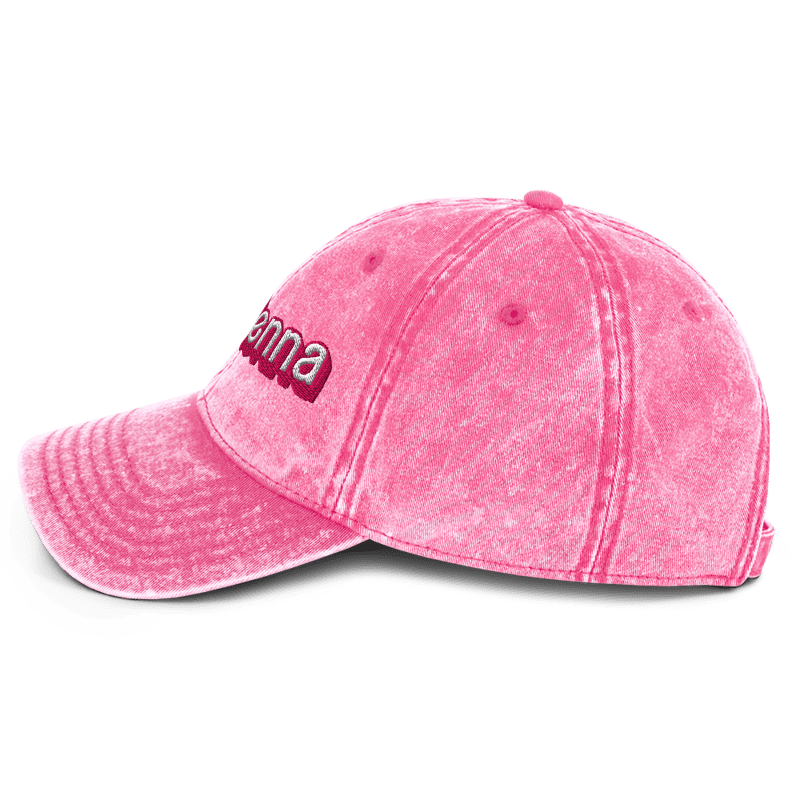 Custom Vintage Cap with your own name